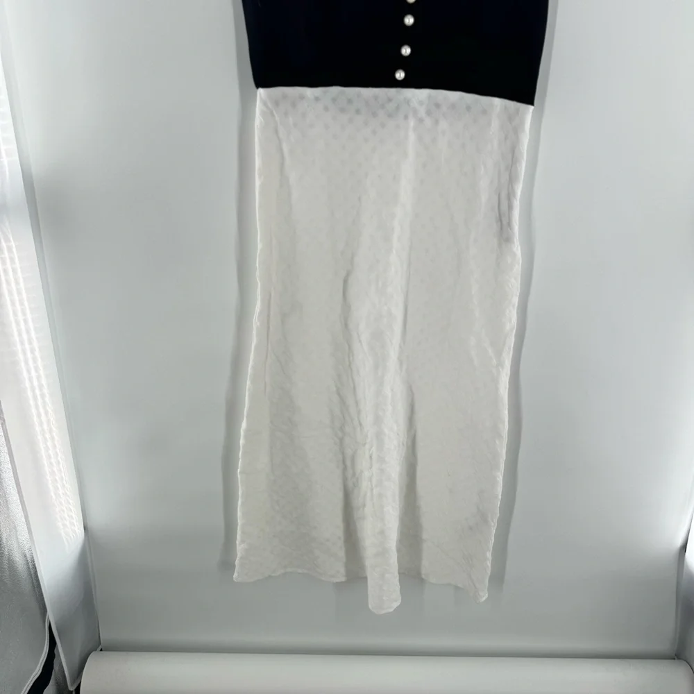 New! UNIF Clubhouse Two Tone Maxi Vintage Style 90s Y2K Dress Size XL - Picture 5 of 9